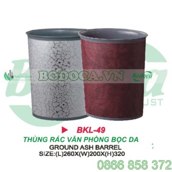 Thùng rác bọc da văn phòng giá rẻ