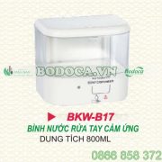 Bình đựng nước rửa tay cảm ứng sang trọng BKW-B17