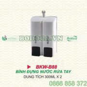 Bình đựng xà phòng treo tường trong khách sạn BKW-B88