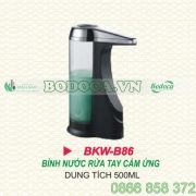 Bình đựng nước rửa tay cảm ứng giá rẻ BKW-B86