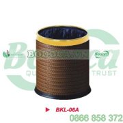 Thùng rác văn phòng bọc da đẹp ở hcm BKL-06A