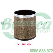 Thùng rác văn phòng thép phun sơn nhập khẩu BKL-06I