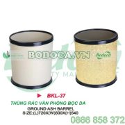 Thùng rác văn phòng bọc da tại hà nội BKL-37