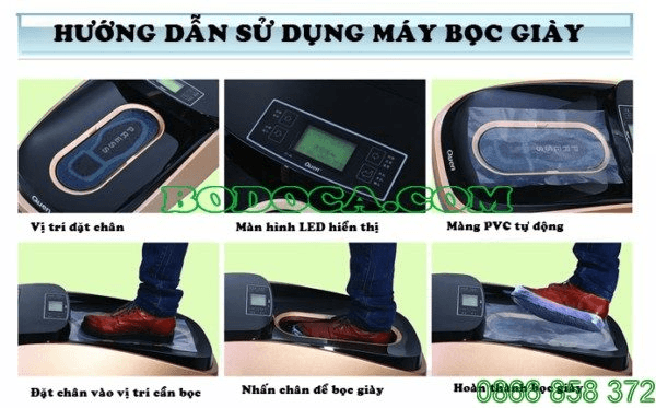 máy bọc giày