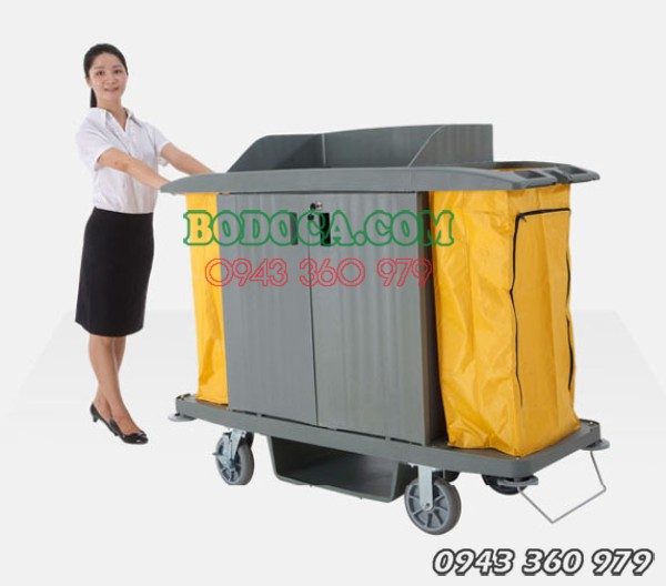 Xe đẩy làm phòng khách sạn AF08172 tại Hà Nội- Bodoca