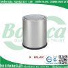 Thùng rác inox tròn KL-52 nắp lật cao cấp- Bodoca